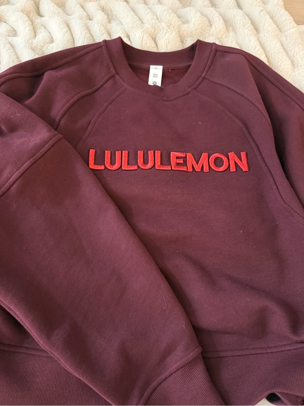 lululemon athletica Scuba Oversized Sweatshirt - Garnet - Picture 3 of 6